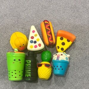 Colorful Assorted Food-Themed Kids Toys Set